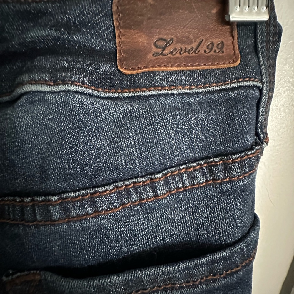 Level 99 Dark Boot Cut Denim Jeans